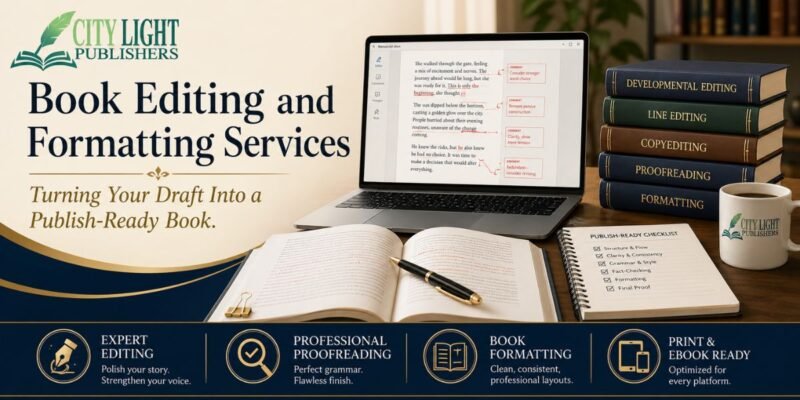 Book Editing and Formatting Services: Turning Your Draft Into a Publish-Ready Book