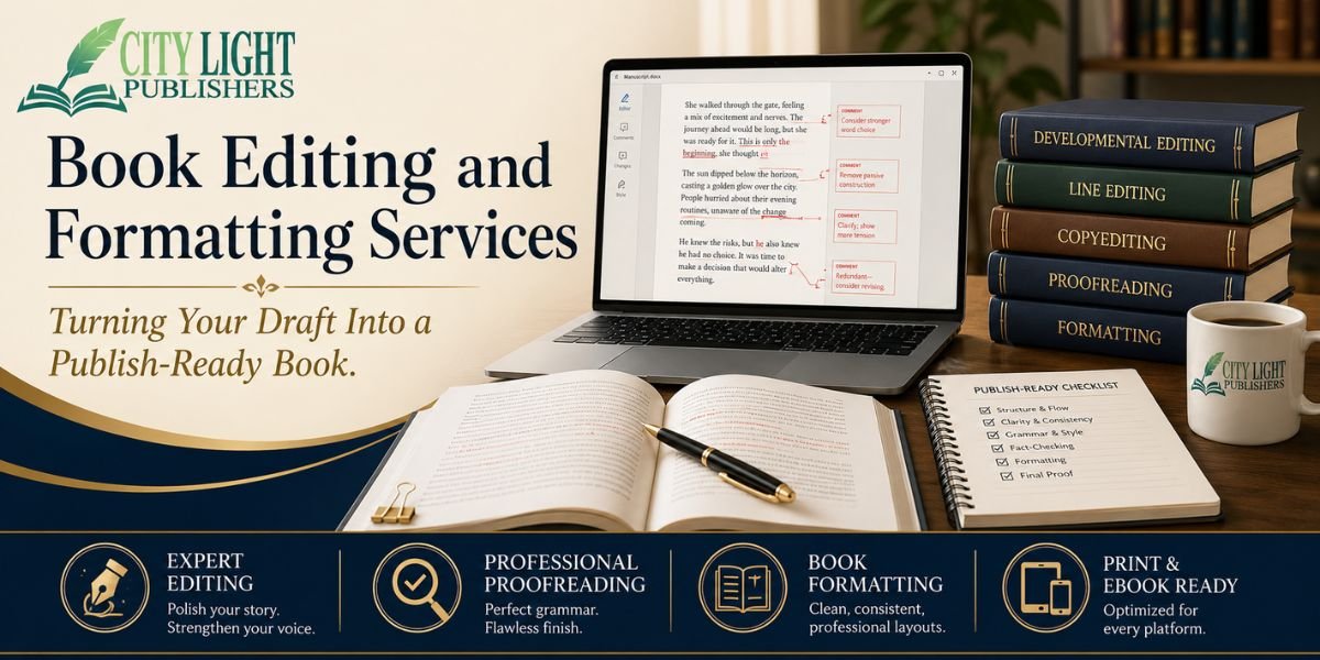 Book Editing and Formatting Services: Turning Your Draft Into a Publish-Ready Book